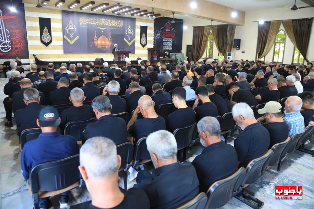 طيردبا : بالصور احياء اليوم الرابع المجلس العاشورائي في حسينية السيدة زينب ع 