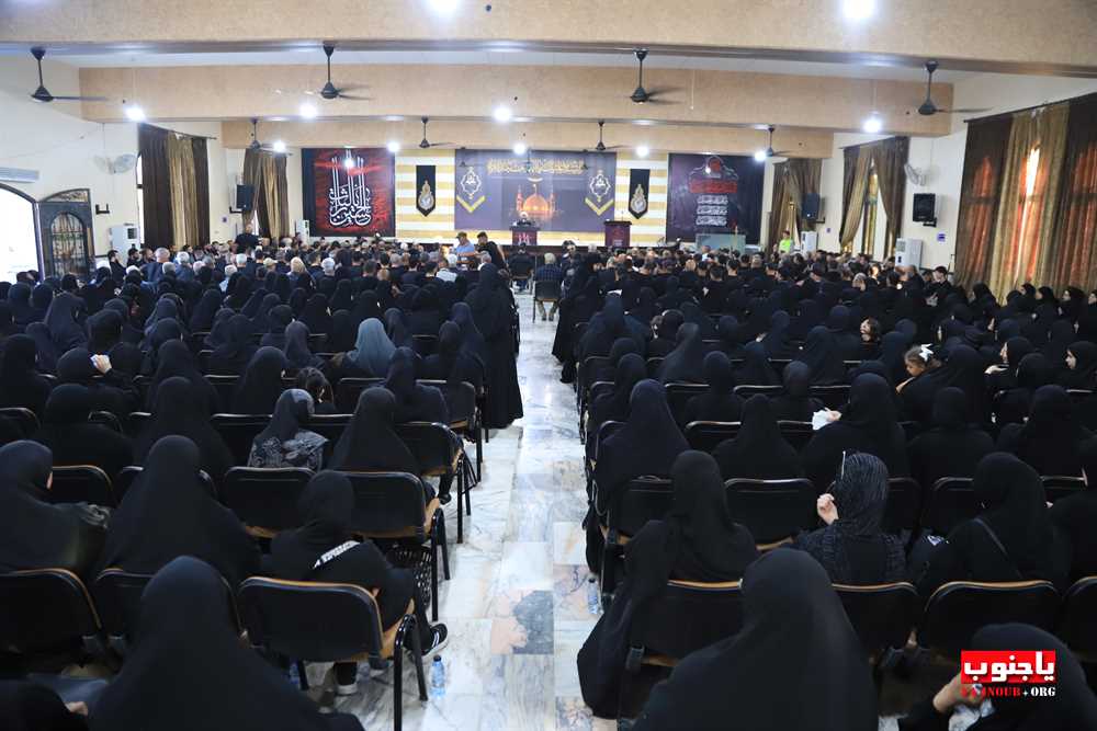 طيردبا : بالصور احياء اليوم الرابع المجلس العاشورائي في حسينية السيدة زينب ع 