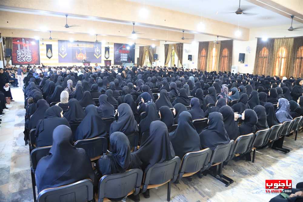طيردبا : بالصور احياء اليوم الرابع المجلس العاشورائي في حسينية السيدة زينب ع 