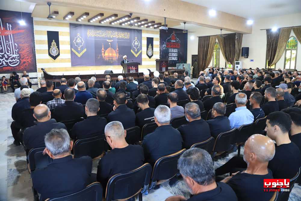 طيردبا : بالصور احياء اليوم الرابع المجلس العاشورائي في حسينية السيدة زينب ع 