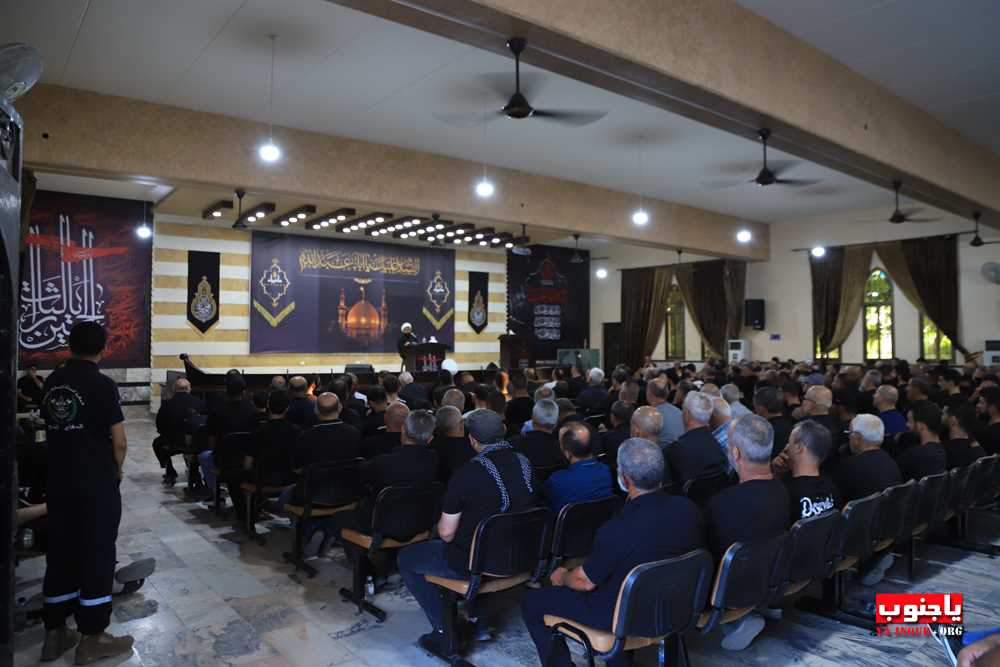 طيردبا : احياء اليوم السادس المجلس العاشورائي في حسينية السيدة زينب ع 