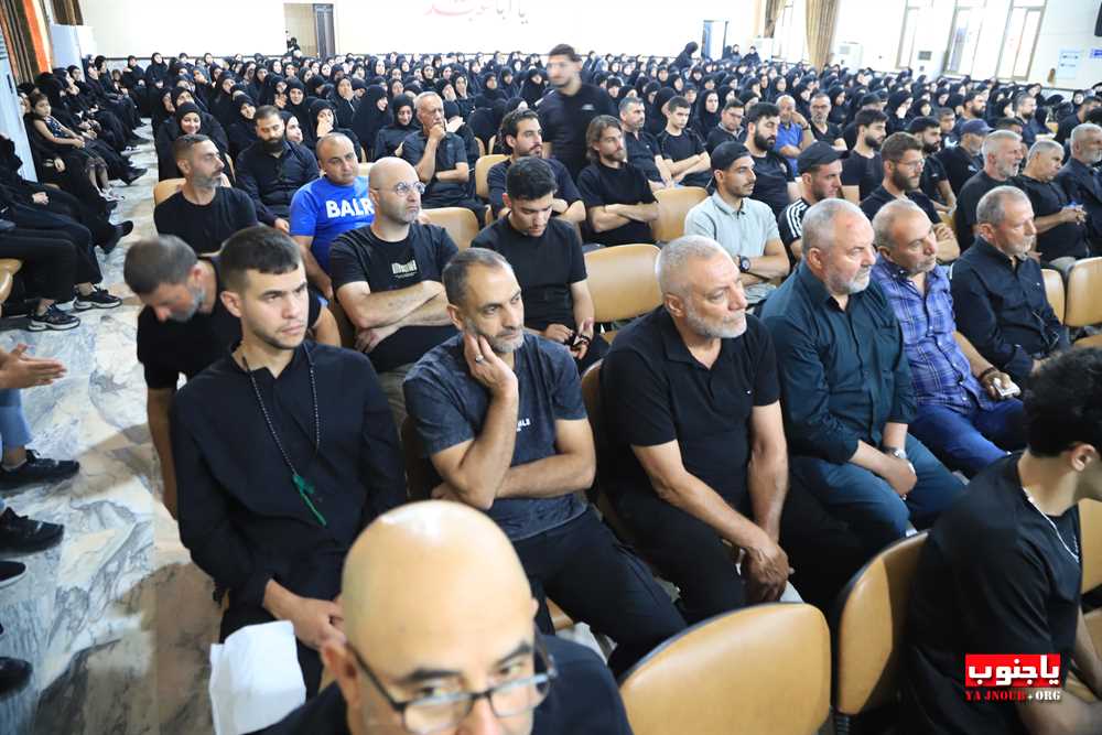 طيردبا : احياء اليوم السادس المجلس العاشورائي في حسينية السيدة زينب ع 