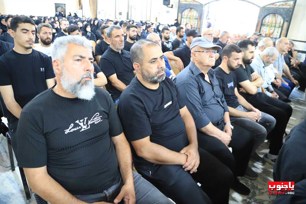 طيردبا : احياء اليوم السادس المجلس العاشورائي في حسينية السيدة زينب ع 