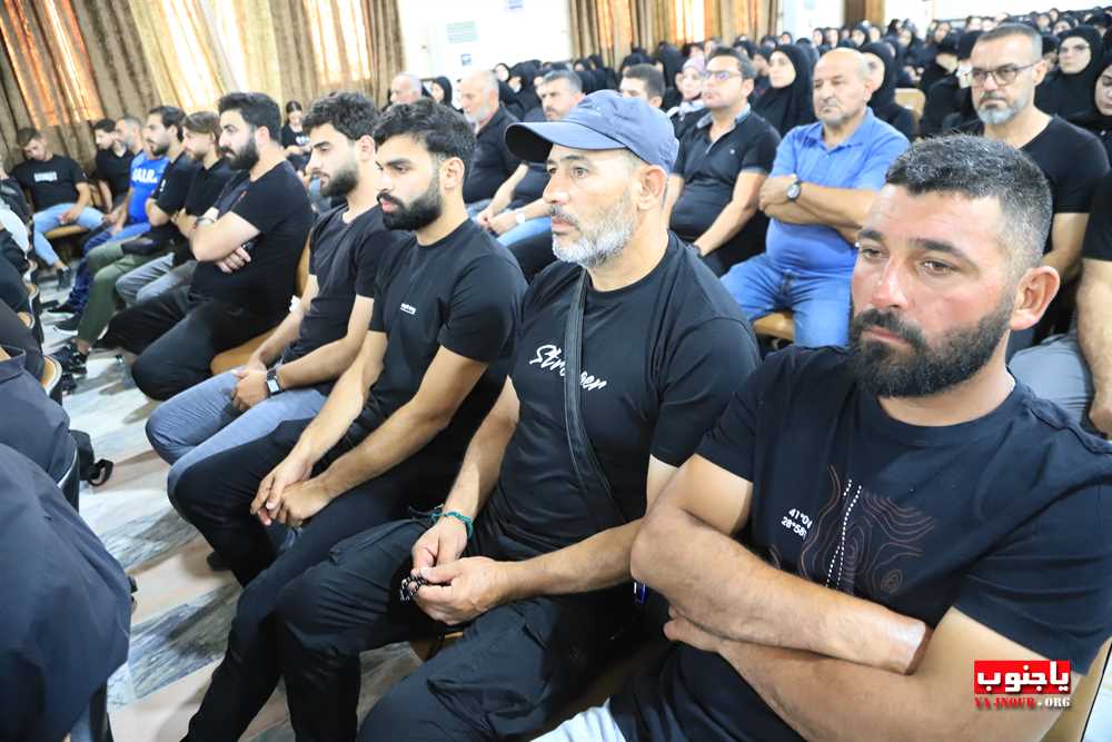 طيردبا : احياء اليوم السادس المجلس العاشورائي في حسينية السيدة زينب ع 