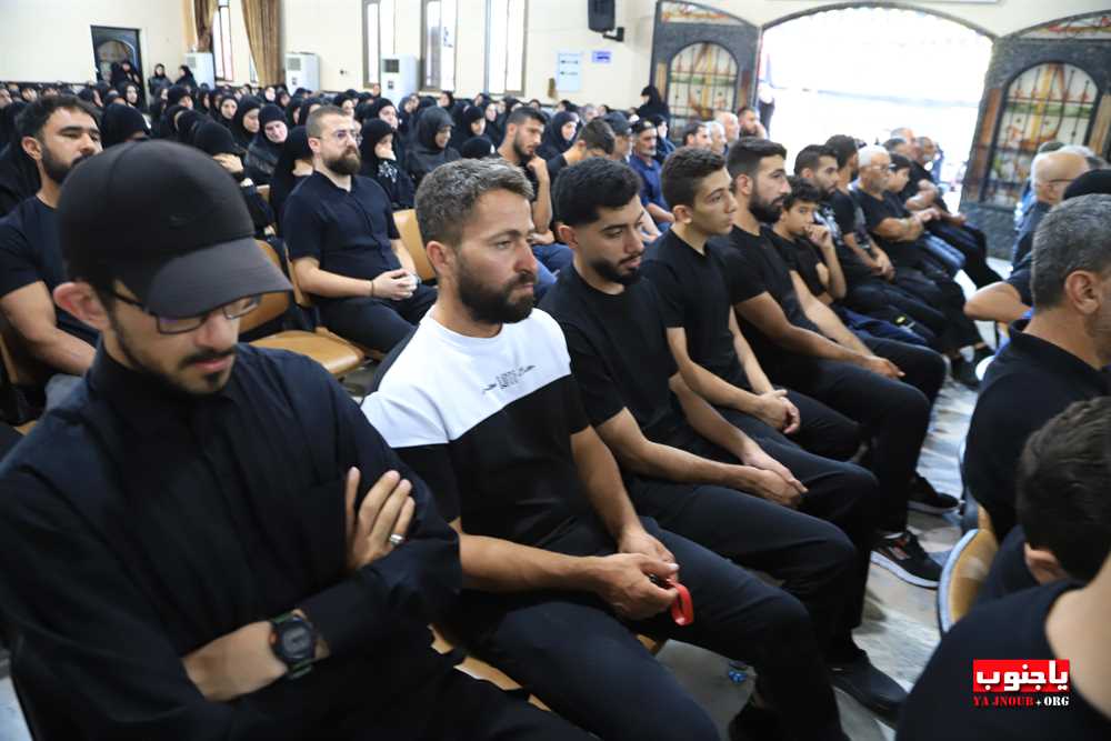 طيردبا : احياء اليوم السادس المجلس العاشورائي في حسينية السيدة زينب ع 