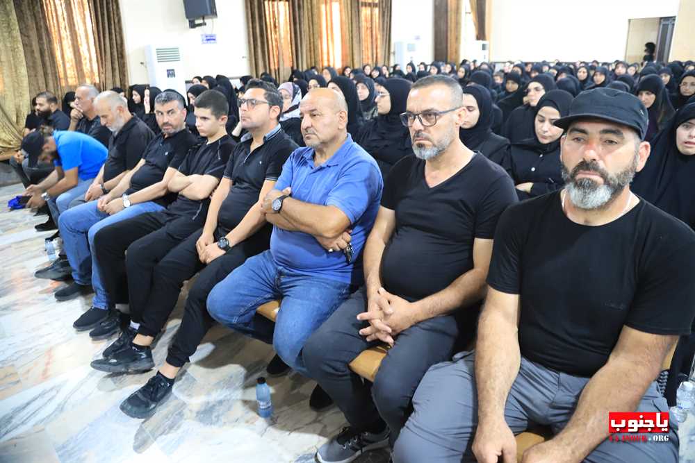 طيردبا : احياء اليوم السادس المجلس العاشورائي في حسينية السيدة زينب ع 