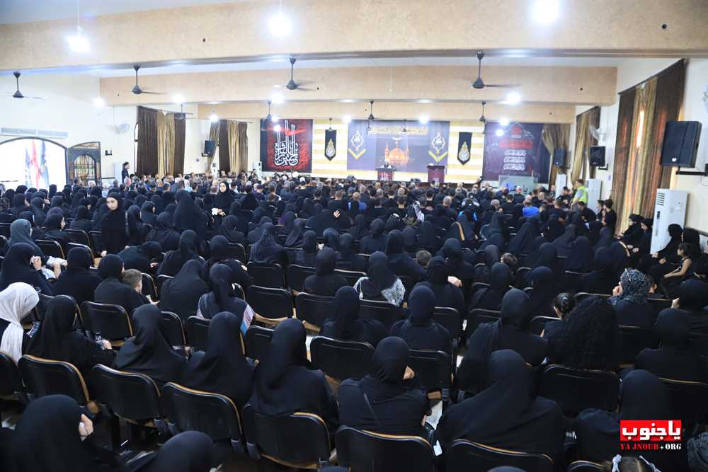 طيردبا : احياء اليوم السادس المجلس العاشورائي في حسينية السيدة زينب ع 