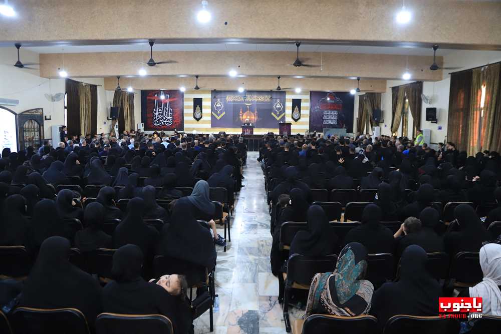 طيردبا : احياء اليوم السادس المجلس العاشورائي في حسينية السيدة زينب ع 