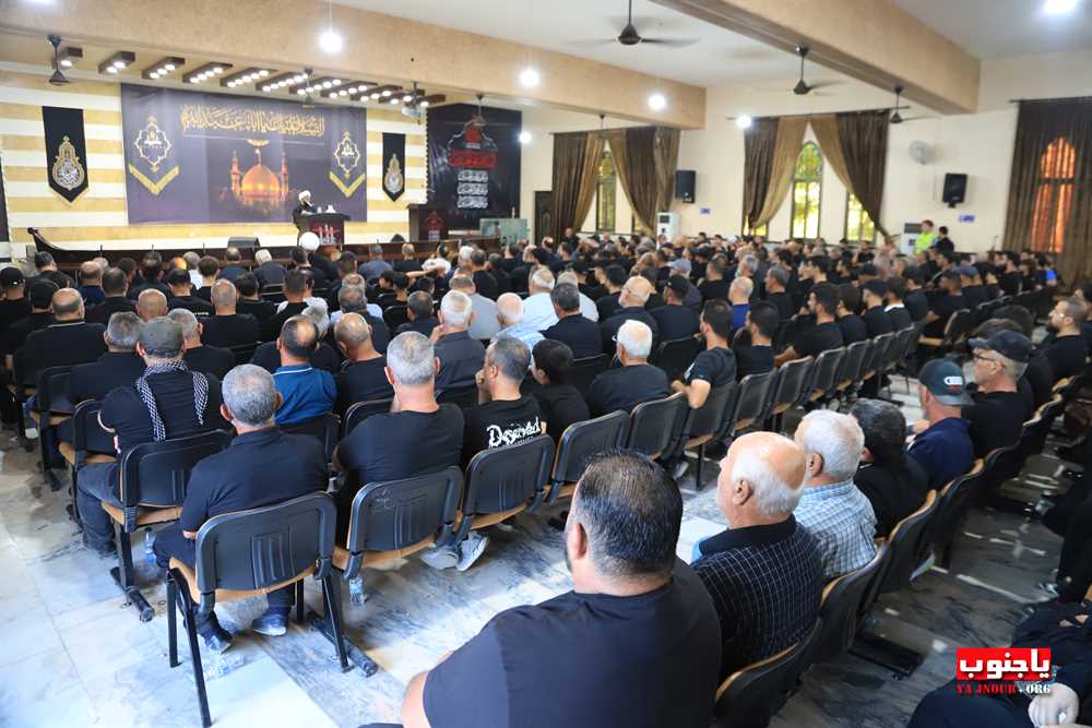 طيردبا : احياء اليوم السادس المجلس العاشورائي في حسينية السيدة زينب ع 