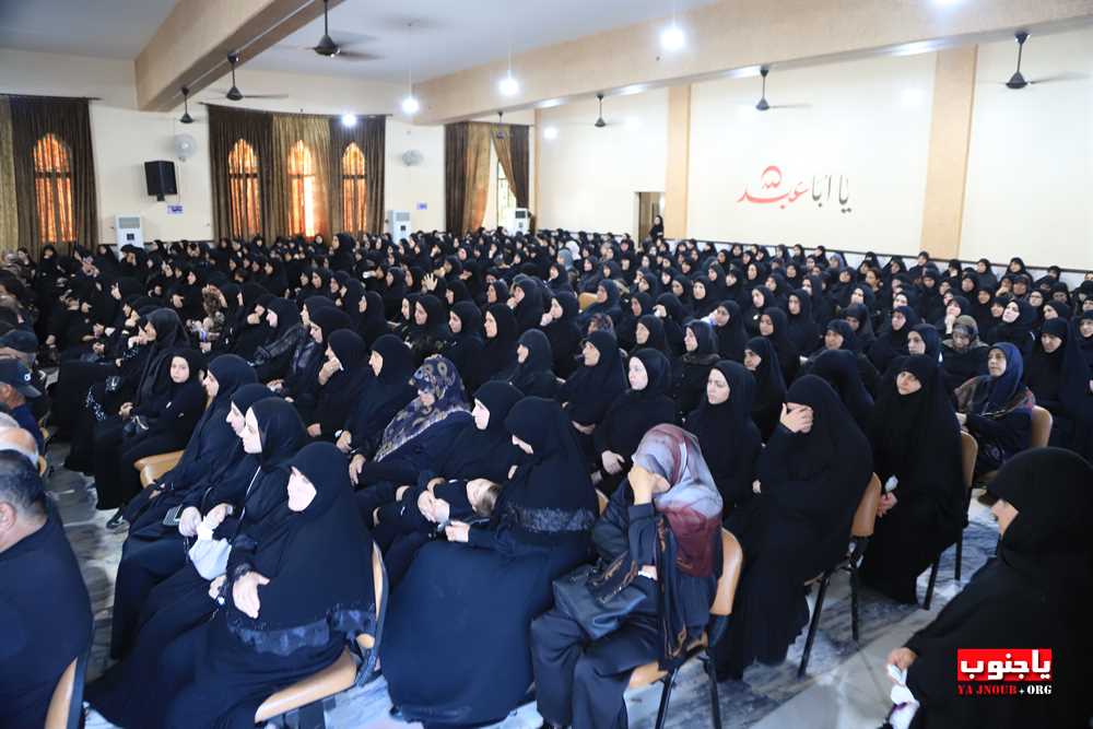 طيردبا : احياء اليوم السادس المجلس العاشورائي في حسينية السيدة زينب ع 