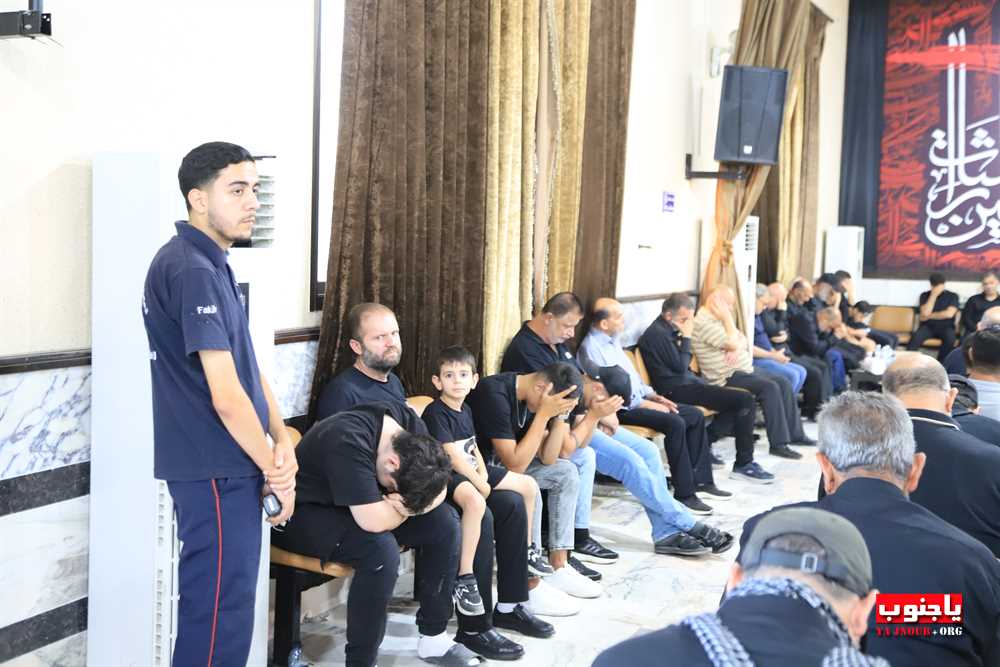 طيردبا : احياء اليوم السادس المجلس العاشورائي في حسينية السيدة زينب ع 