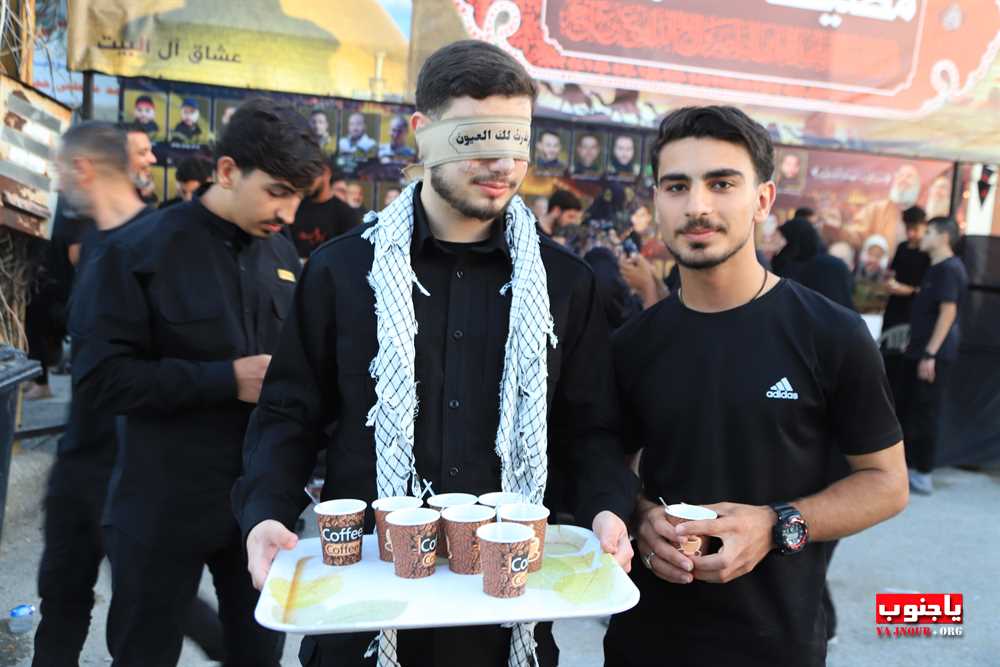 طيردبا : احياء اليوم السادس من عاشوراء _ جولة على المضائف 