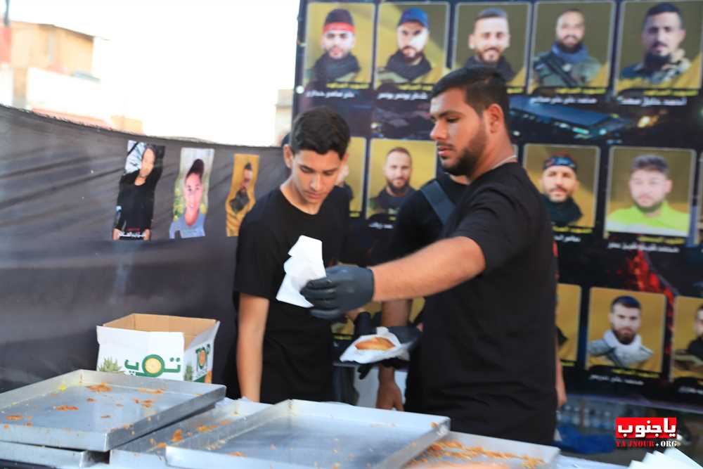 طيردبا : احياء اليوم السادس من عاشوراء _ جولة على المضائف 