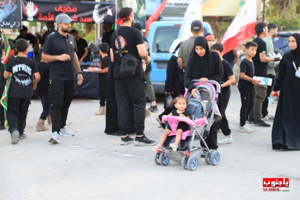 طيردبا : احياء اليوم السادس من عاشوراء _ جولة على المضائف 