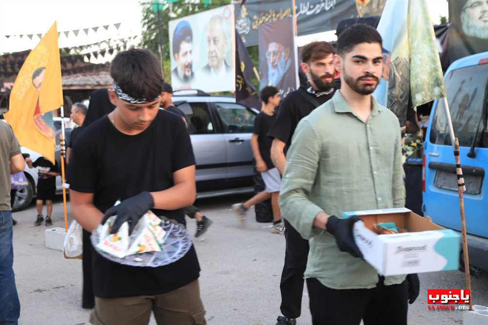 طيردبا : احياء اليوم السادس من عاشوراء _ جولة على المضائف 