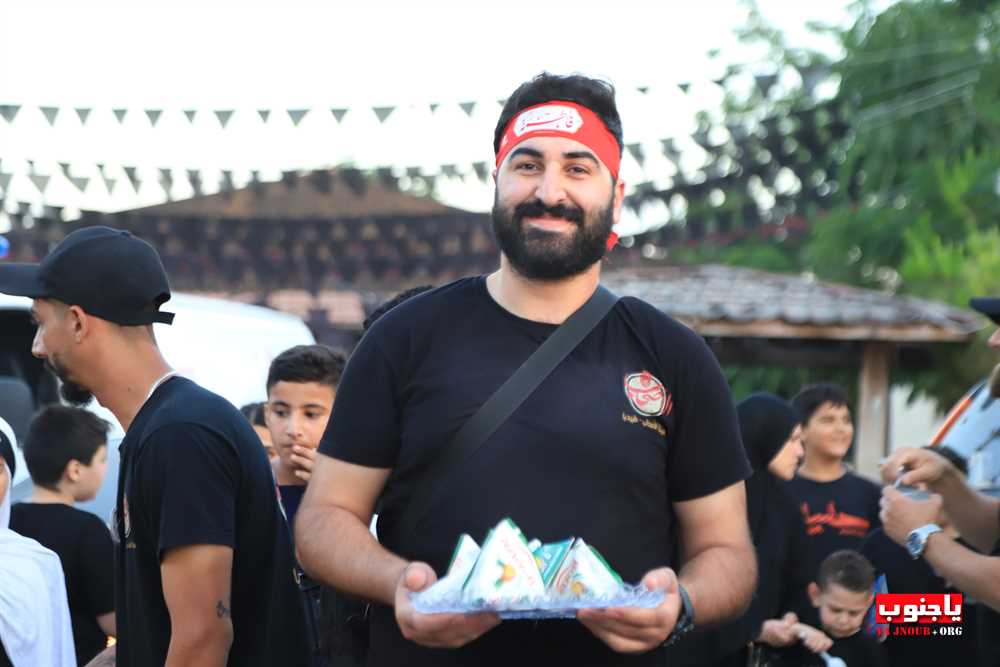 طيردبا : احياء اليوم السادس من عاشوراء _ جولة على المضائف 