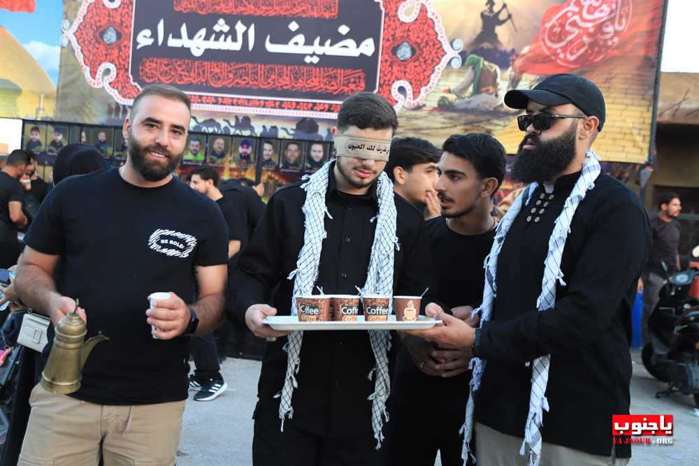 طيردبا : احياء اليوم السادس من عاشوراء _ جولة على المضائف 