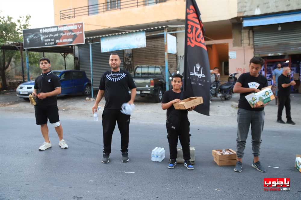 طيردبا : احياء اليوم السادس من عاشوراء _ جولة على المضائف 