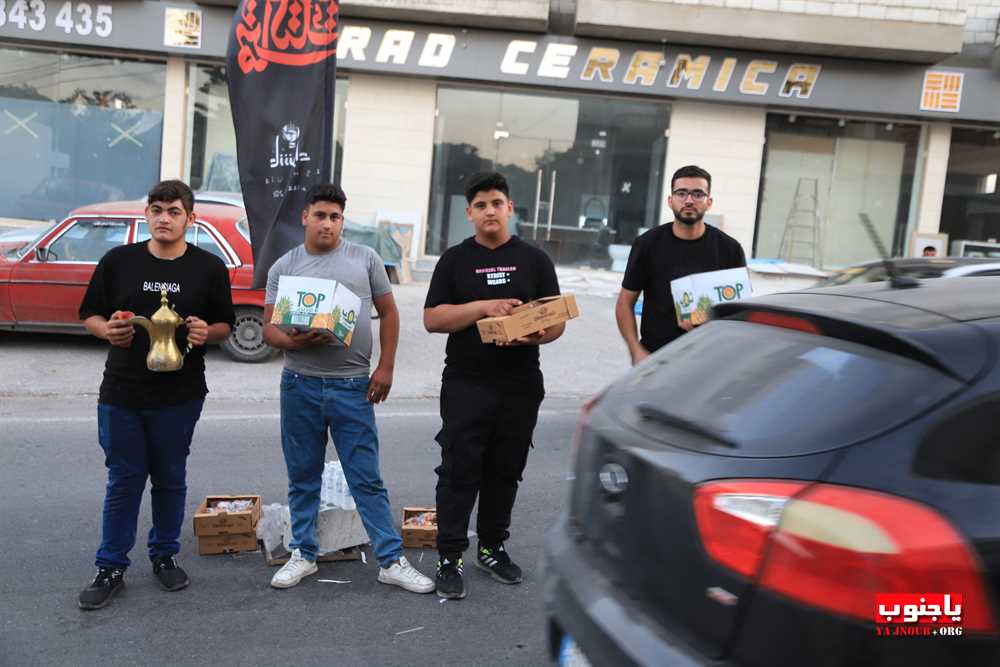 طيردبا : احياء اليوم السادس من عاشوراء _ جولة على المضائف 