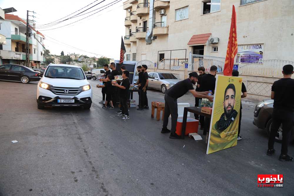 طيردبا : احياء اليوم السادس من عاشوراء _ جولة على المضائف 