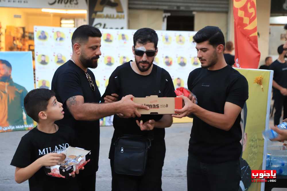 طيردبا : احياء اليوم السادس من عاشوراء _ جولة على المضائف 
