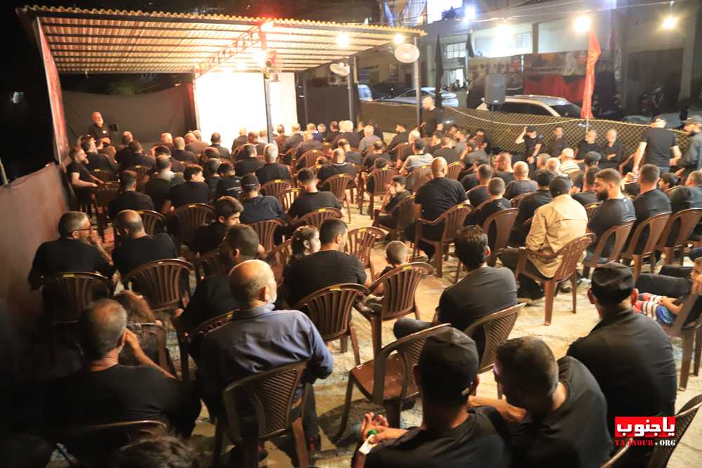 طيردبا : احياء اليوم الثامن من عاشوراء مجلس عزاء عن روح السعيدين مصطفى و علي شاهين 