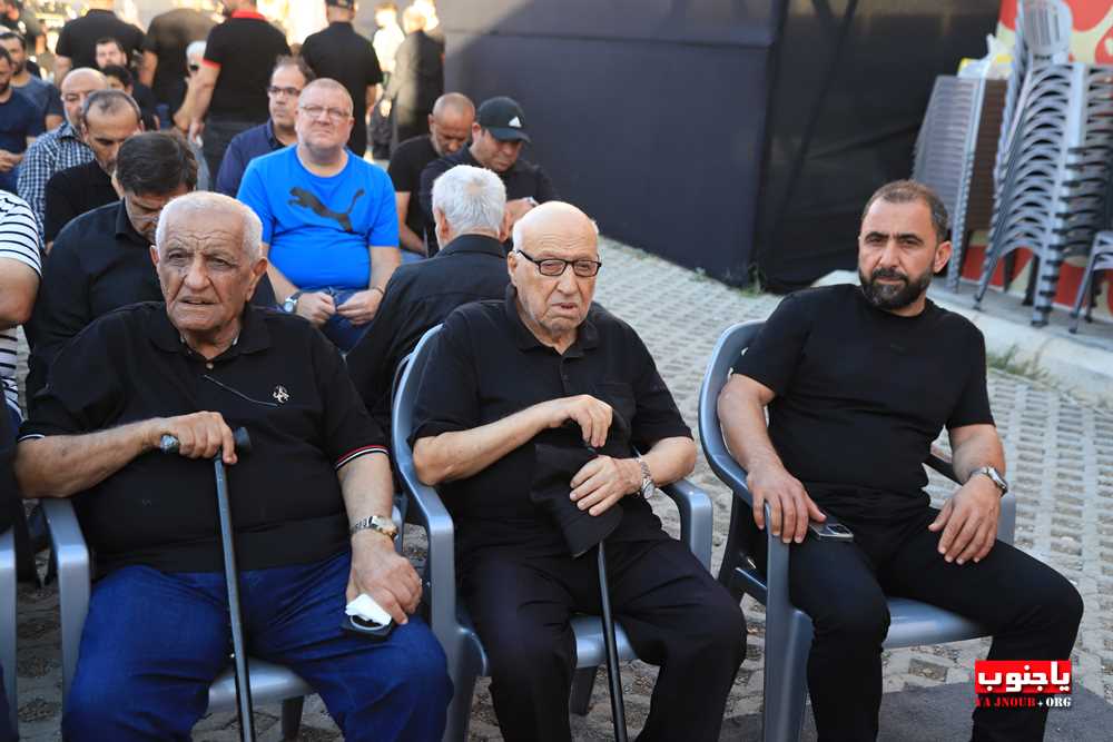  عاشوراء : مدينة صور المجلس العاشورائي اليوم الثامن 