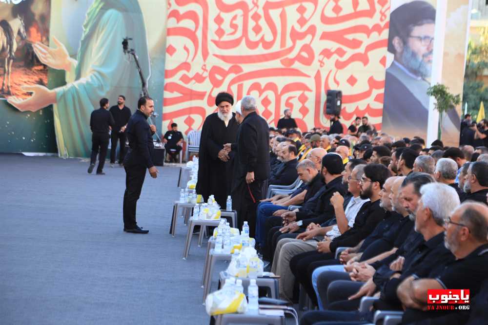  عاشوراء : مدينة صور المجلس العاشورائي اليوم الثامن 