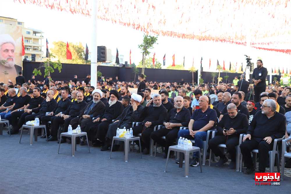  عاشوراء : مدينة صور المجلس العاشورائي اليوم الثامن 