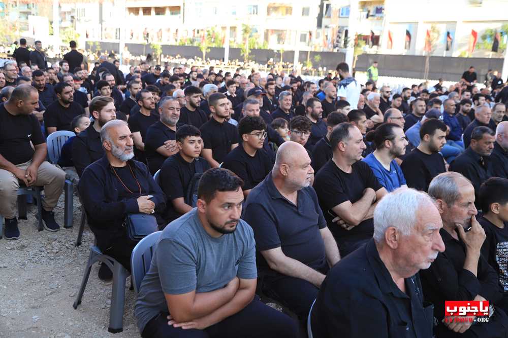  عاشوراء : مدينة صور المجلس العاشورائي اليوم الثامن 