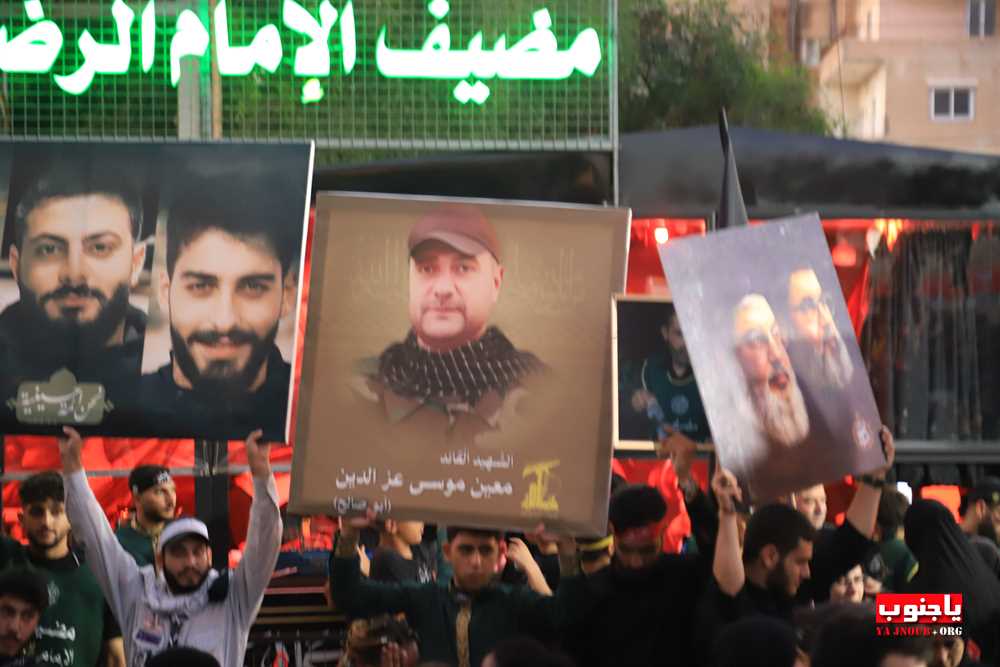  عاشوراء : مدينة صور المجلس العاشورائي اليوم الثامن  تصوير : وسام حسن