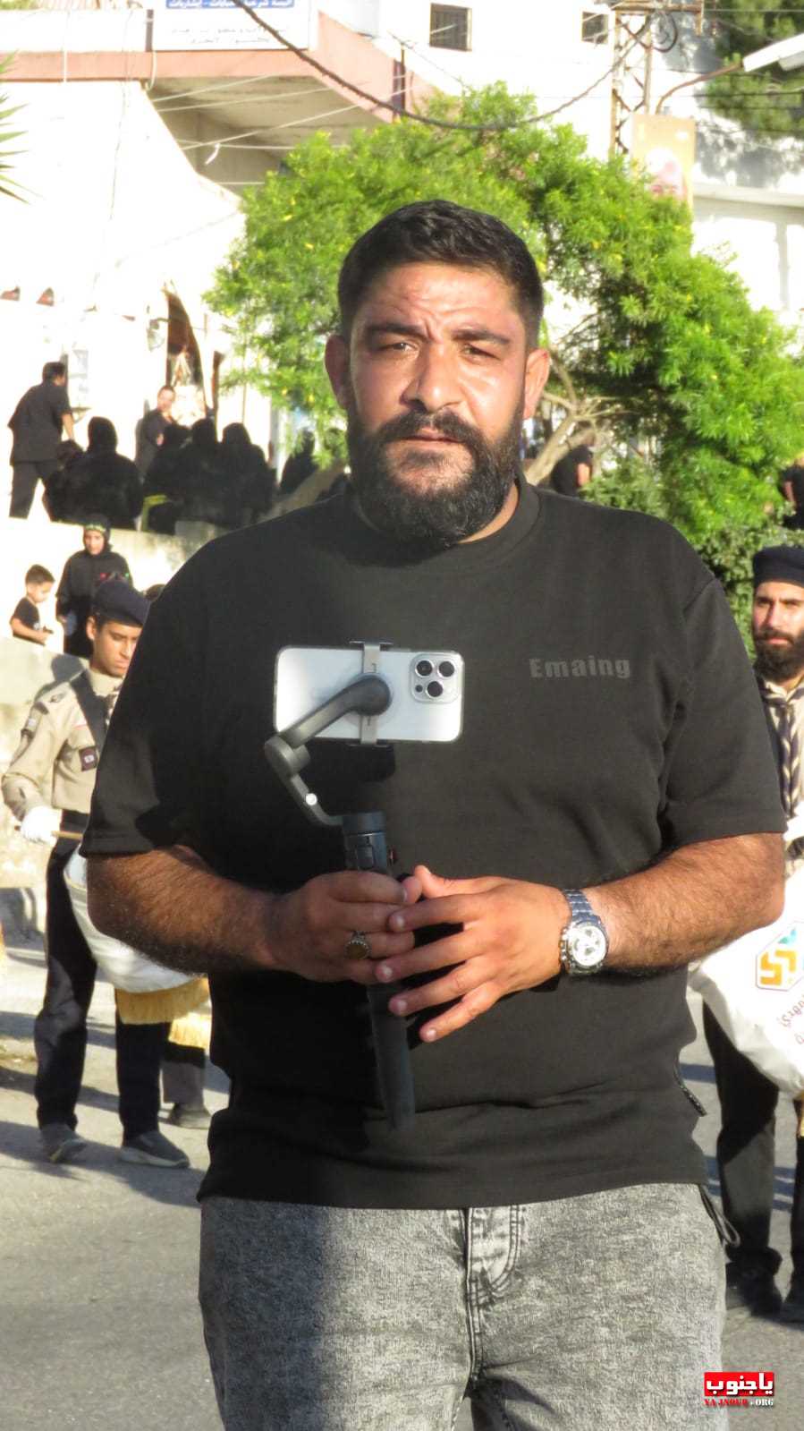لقطات مصورة من المسيرة العاشورائية والولائية لأبا عبدالله الحسين عليه السلام في بلدة عدلون الجنوبية