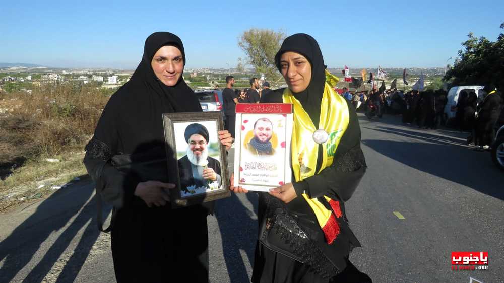 لقطات مصورة من المسيرة العاشورائية والولائية لأبا عبدالله الحسين عليه السلام في بلدة عدلون الجنوبية