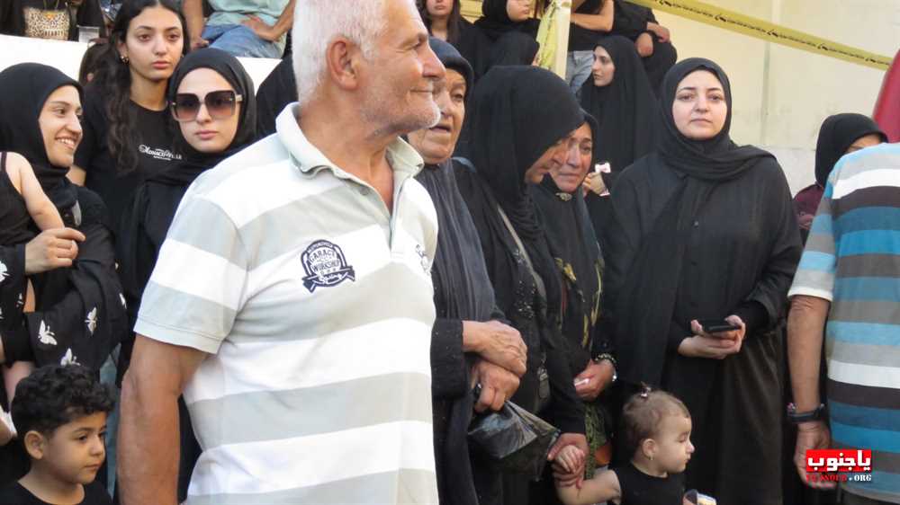 لقطات مصورة من المسيرة العاشورائية والولائية لأبا عبدالله الحسين عليه السلام في بلدة عدلون الجنوبية