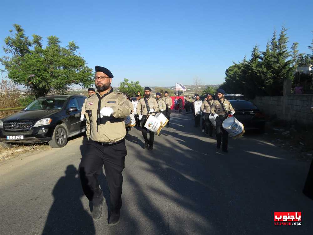 لقطات مصورة من المسيرة العاشورائية والولائية لأبا عبدالله الحسين عليه السلام في بلدة عدلون الجنوبية