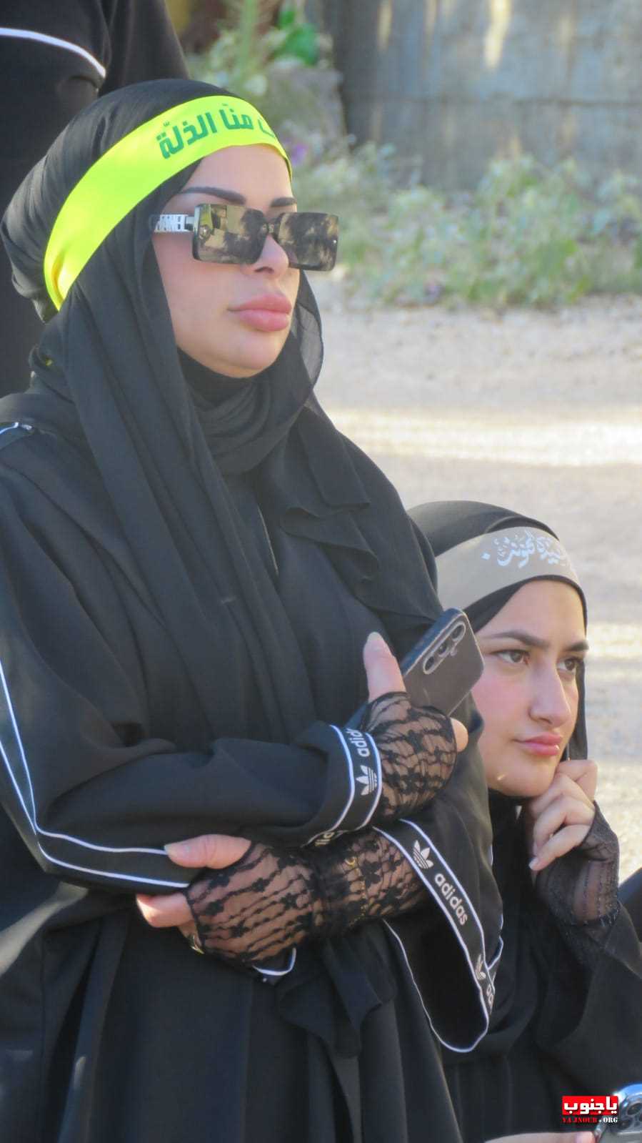 لقطات مصورة من المسيرة العاشورائية والولائية لأبا عبدالله الحسين عليه السلام في بلدة عدلون الجنوبية