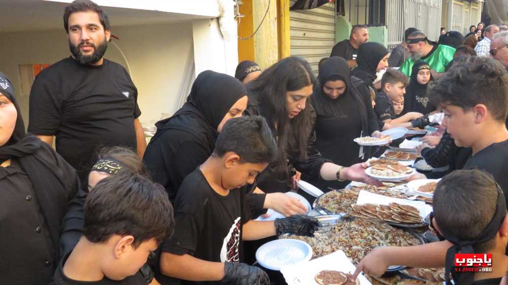 لقطات مصورة من المسيرة العاشورائية والولائية لأبا عبدالله الحسين عليه السلام في بلدة عدلون الجنوبية