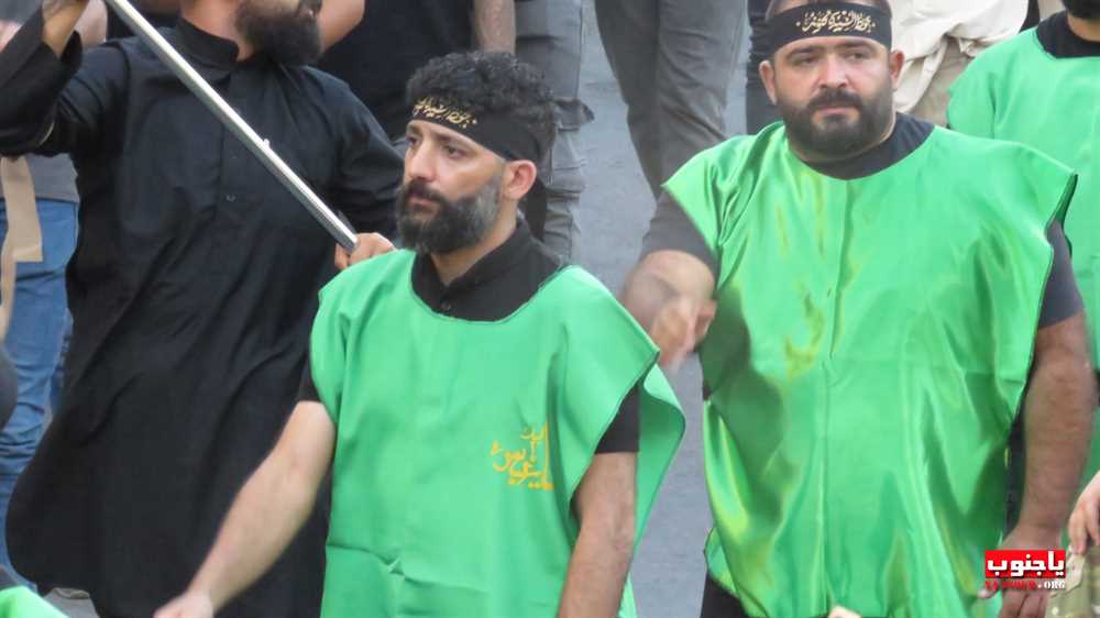 لقطات مصورة من المسيرة العاشورائية والولائية لأبا عبدالله الحسين عليه السلام في بلدة عدلون الجنوبية
