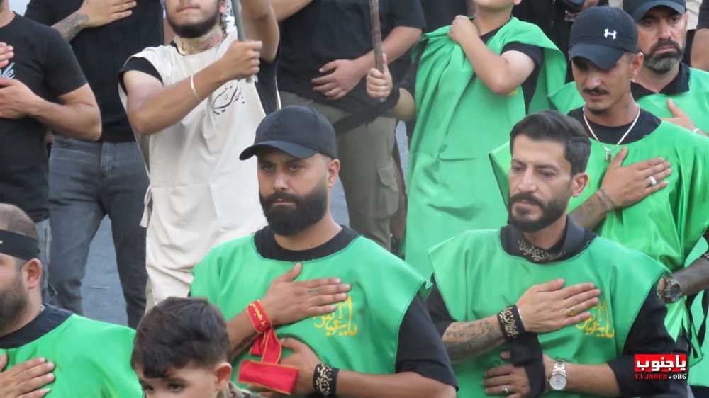 لقطات مصورة من المسيرة العاشورائية والولائية لأبا عبدالله الحسين عليه السلام في بلدة عدلون الجنوبية
