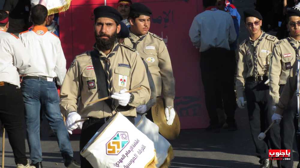 لقطات مصورة من المسيرة العاشورائية والولائية لأبا عبدالله الحسين عليه السلام في بلدة عدلون الجنوبية