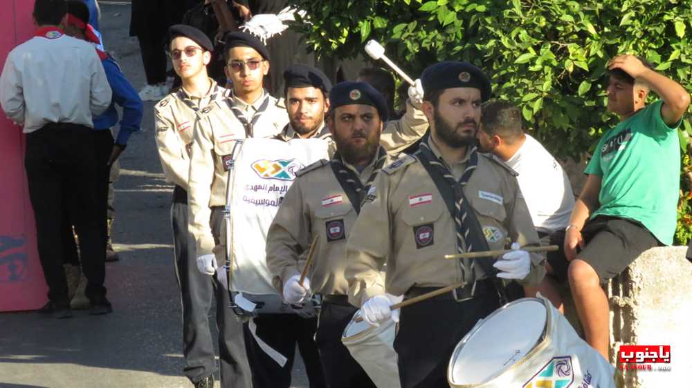 لقطات مصورة من المسيرة العاشورائية والولائية لأبا عبدالله الحسين عليه السلام في بلدة عدلون الجنوبية
