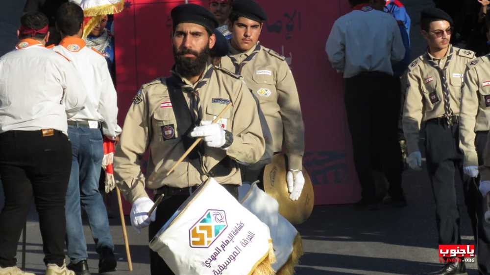 لقطات مصورة من المسيرة العاشورائية والولائية لأبا عبدالله الحسين عليه السلام في بلدة عدلون الجنوبية
