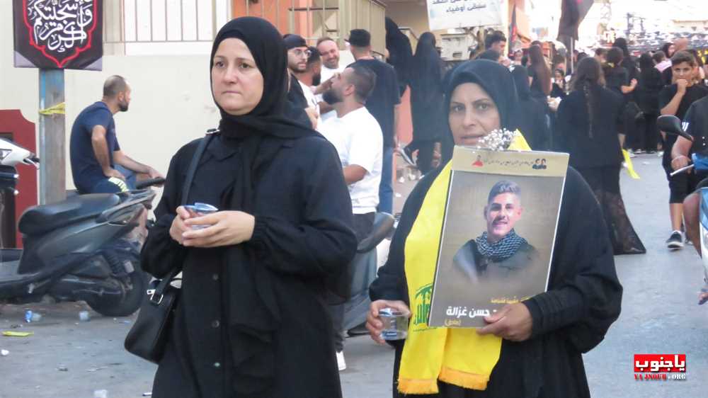 لقطات مصورة من المسيرة العاشورائية والولائية لأبا عبدالله الحسين عليه السلام في بلدة عدلون الجنوبية