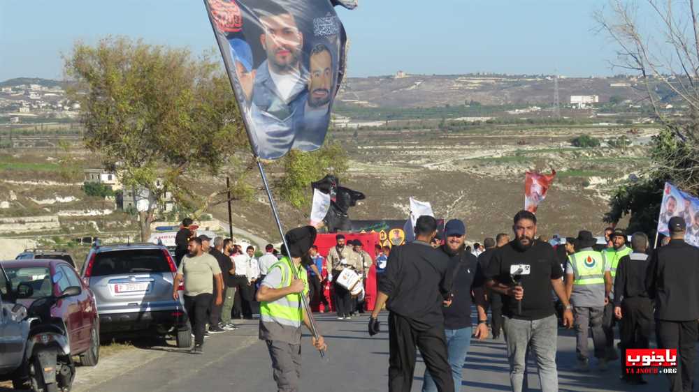 لقطات مصورة من المسيرة العاشورائية والولائية لأبا عبدالله الحسين عليه السلام في بلدة عدلون الجنوبية