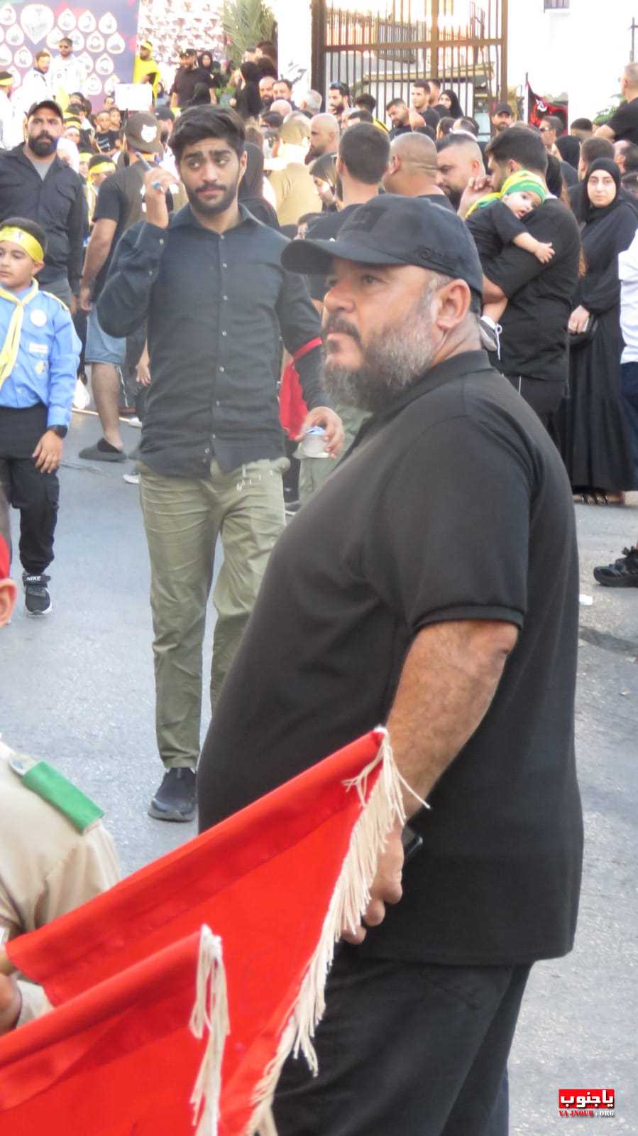 لقطات مصورة من المسيرة العاشورائية والولائية لأبا عبدالله الحسين عليه السلام في بلدة عدلون الجنوبية